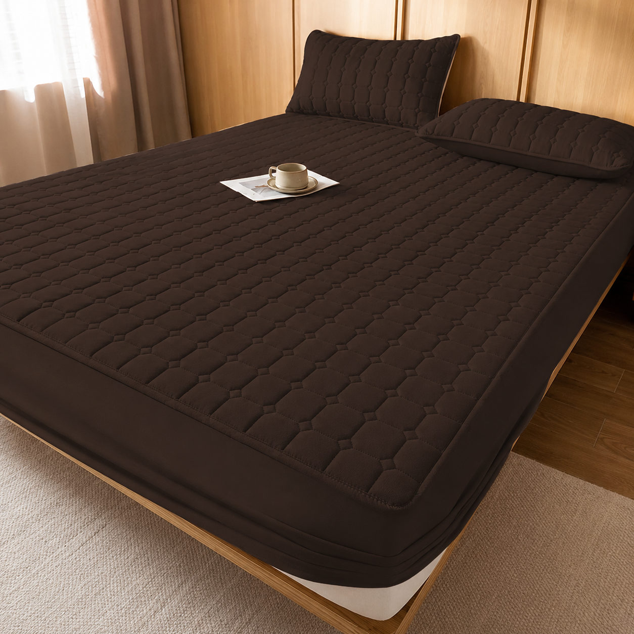 Capa Para Colchão Impermeável Matelado Com Elástico