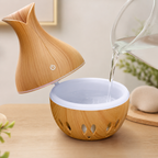 Umidificador de Ar e Difusor de Aromas com LED Decorativo USB