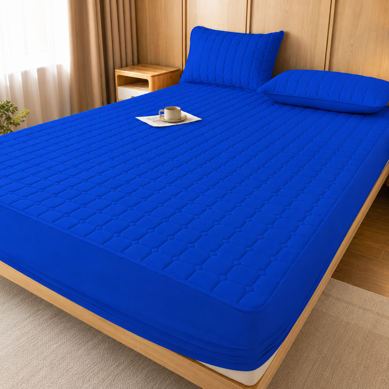 Capa Para Colchão Impermeável Matelado Com Elástico