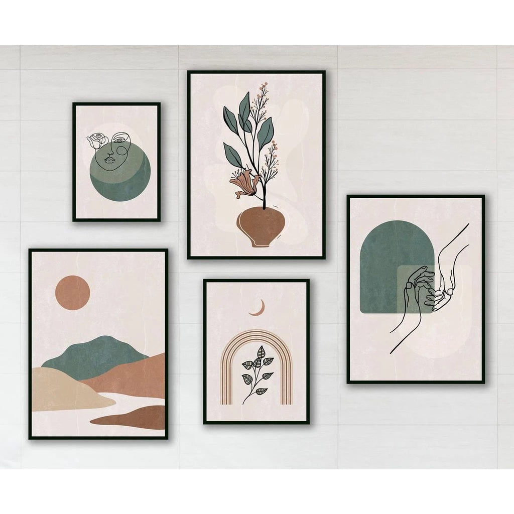 Quadros Decorativos Abstrato Minimalista