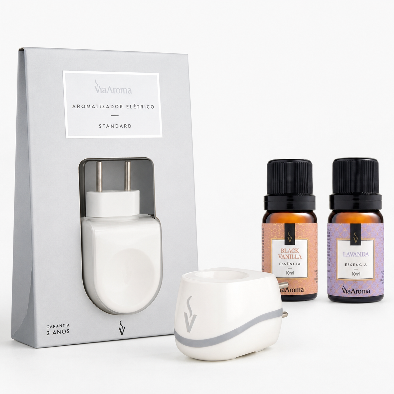 Aromatizador Elétrico com 2 Essências 10ml