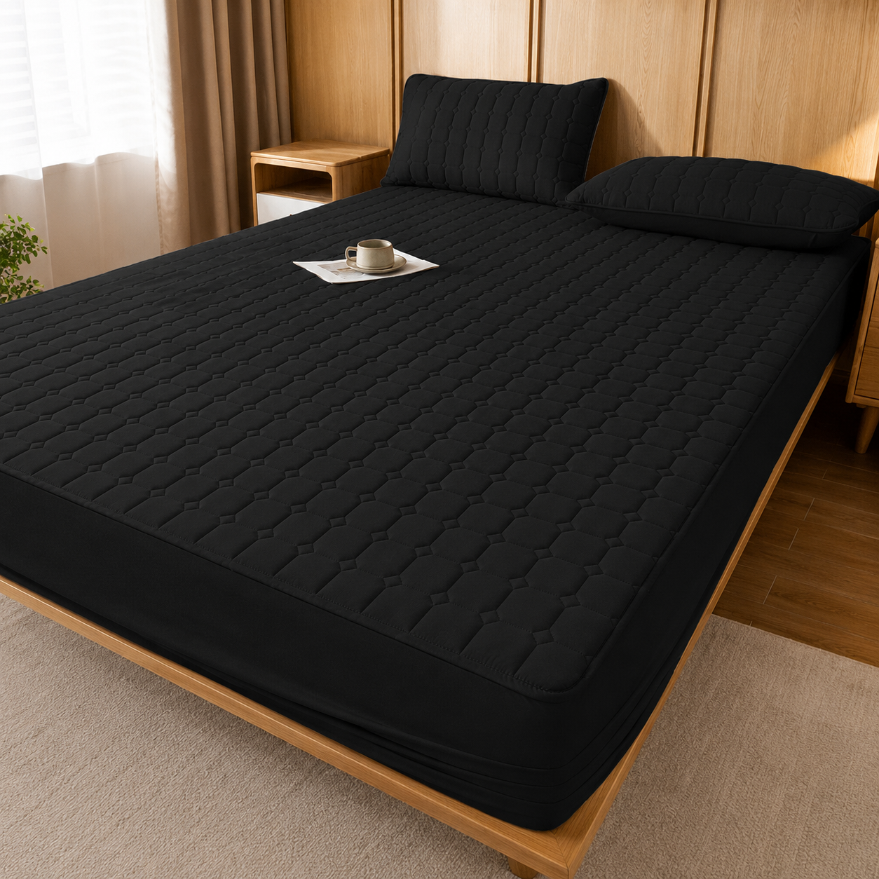 Capa Para Colchão Impermeável Matelado Com Elástico