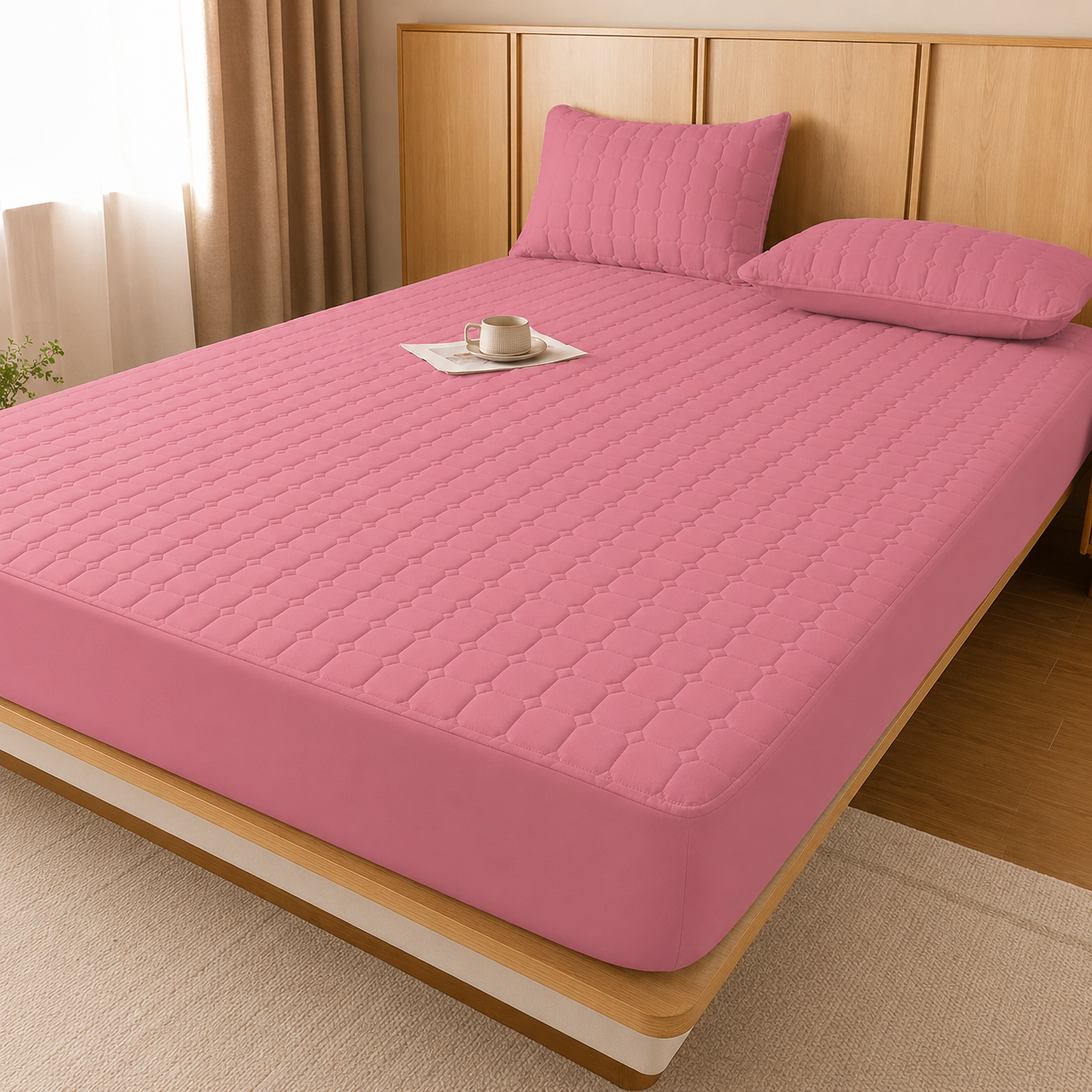 Capa Para Colchão Impermeável Matelado Com Elástico