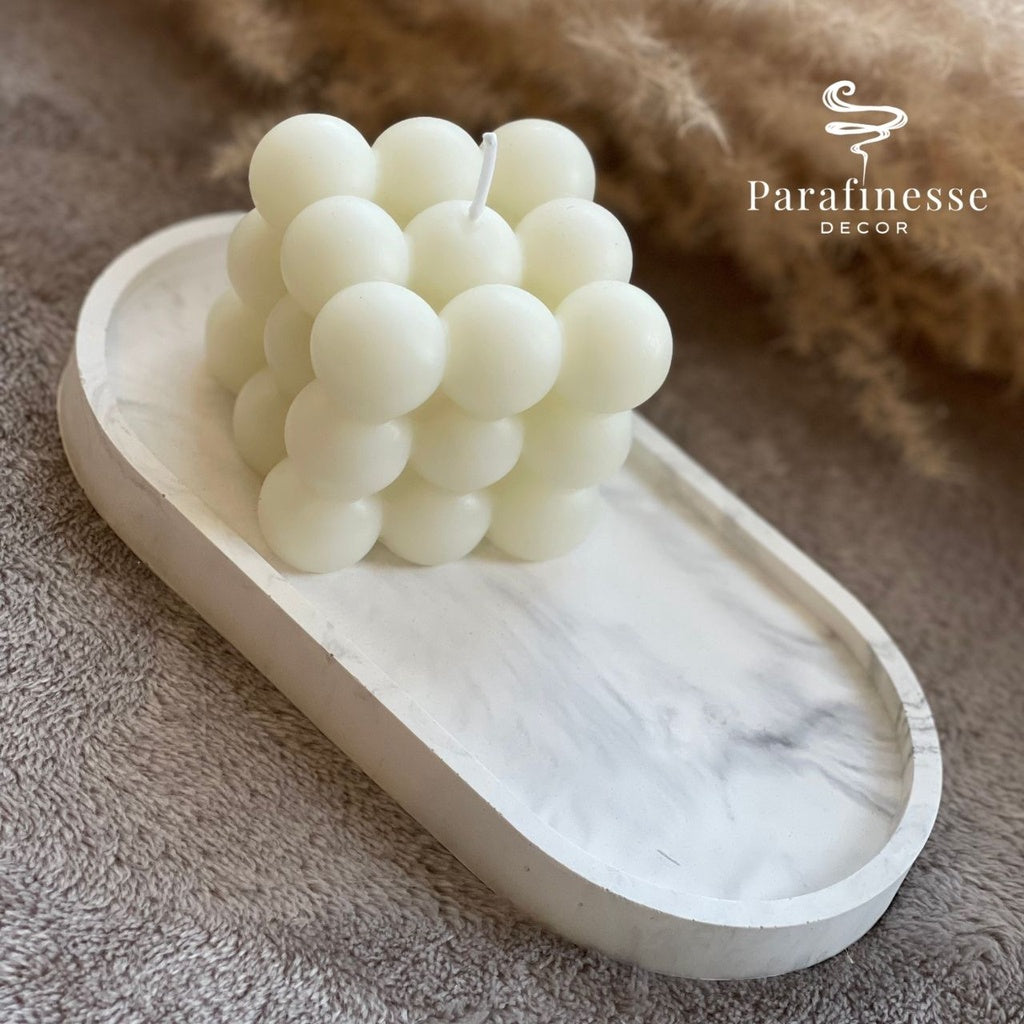 Bandeja Decorativa Bubble Oval Minimalista - medidas ou especificacoes