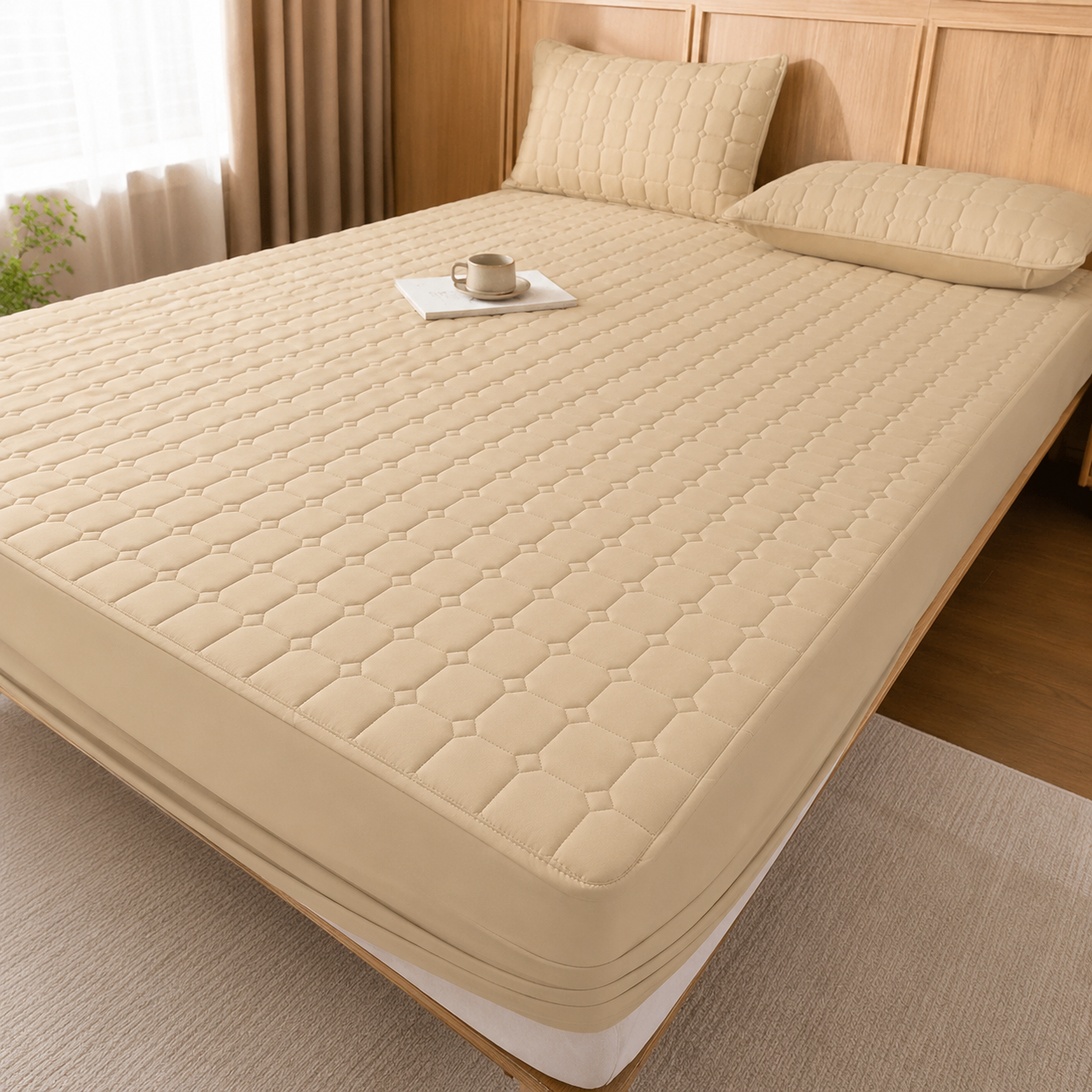 Capa Para Colchão Impermeável Matelado Com Elástico