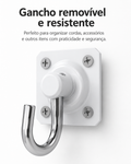 Gancho Removível Resistente Sem Furar para Casa