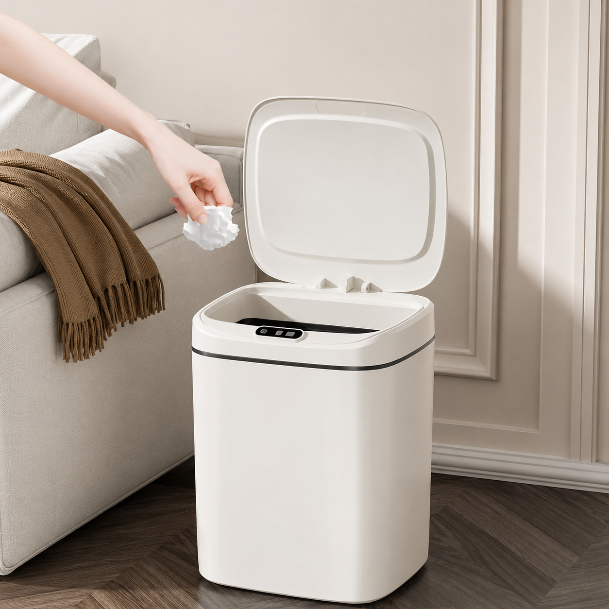 Lixeira SmartSensor Automática Recarregável