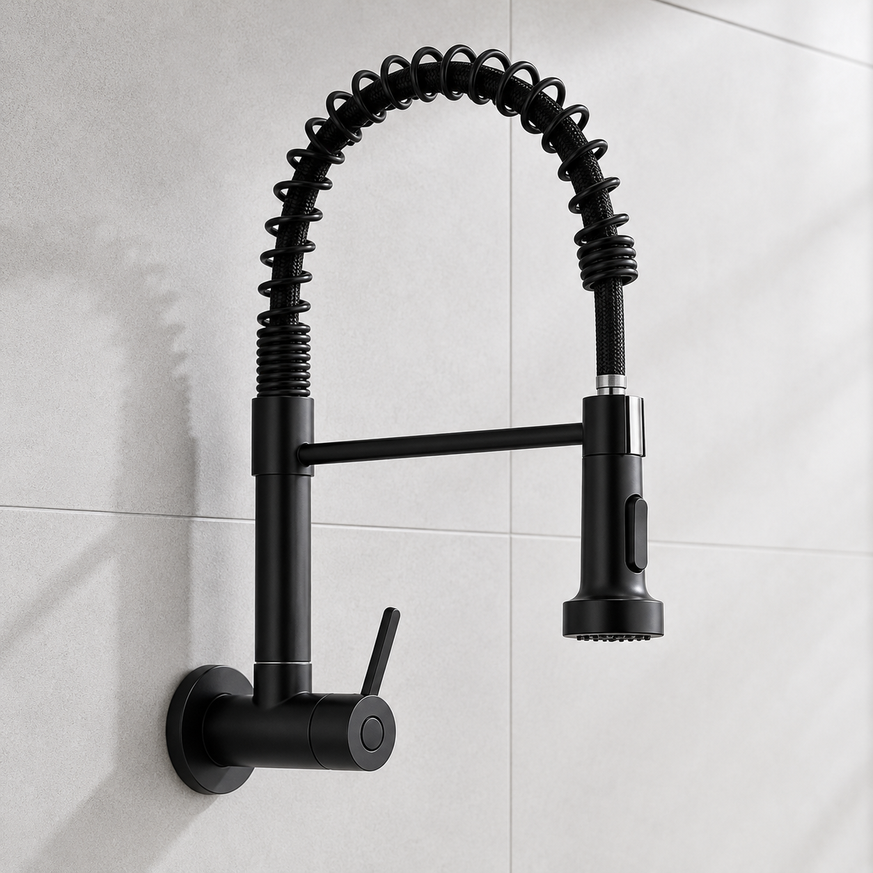 Torneira Gourmet Flexível para Cozinha com Spray Pull Down