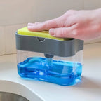 Organizador de Pia 2 em 1 com Dispenser de Detergente e Porta Esponja - imagem 3