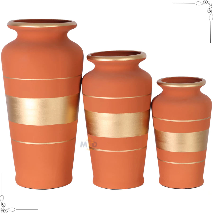 Vaso Cerâmico Grande para Decoração de Mesa
