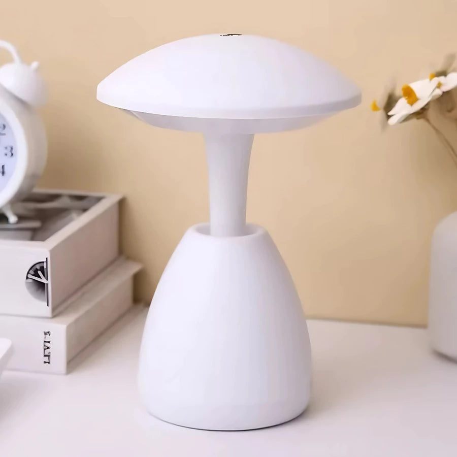 Luminária Cogumelo LED Decorativa de Mesa