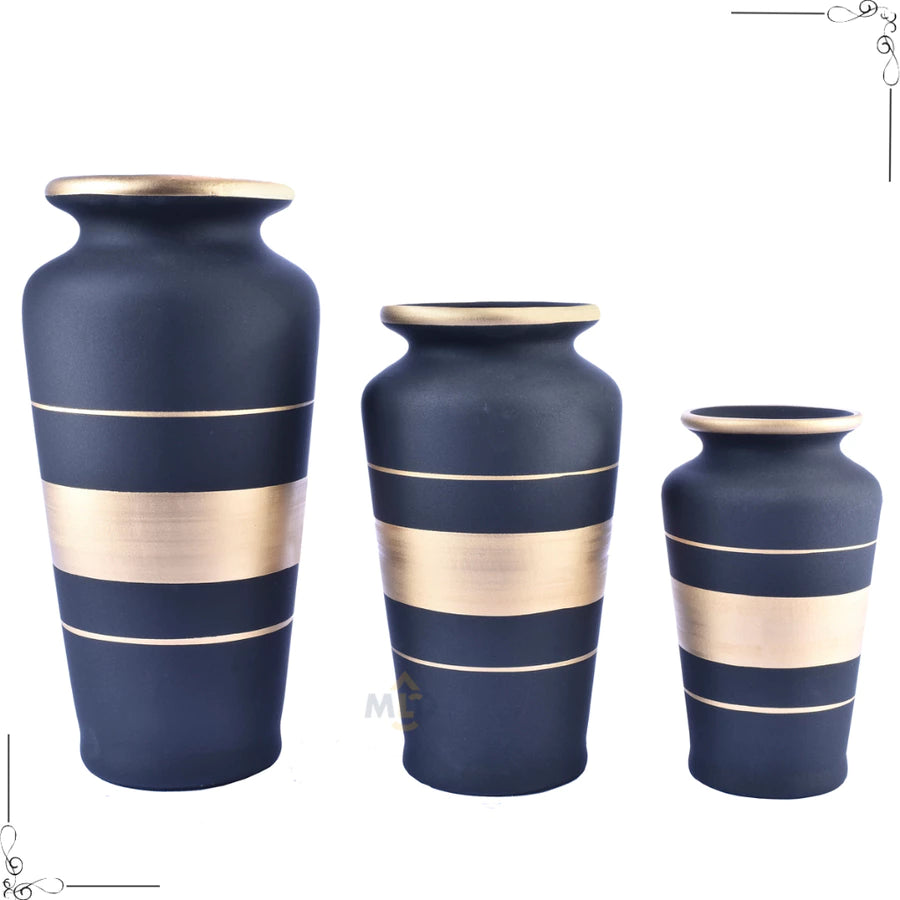 Vaso Cerâmico Grande para Decoração de Mesa