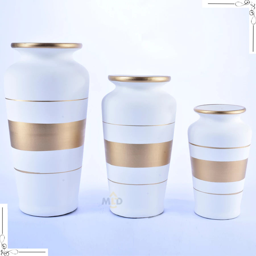 Vaso Cerâmico Grande para Decoração de Mesa
