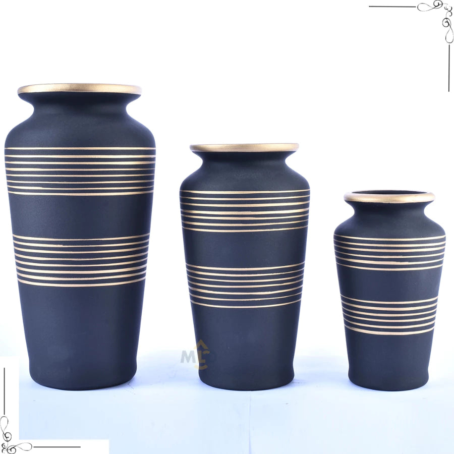 Vaso Cerâmico Grande para Decoração de Mesa