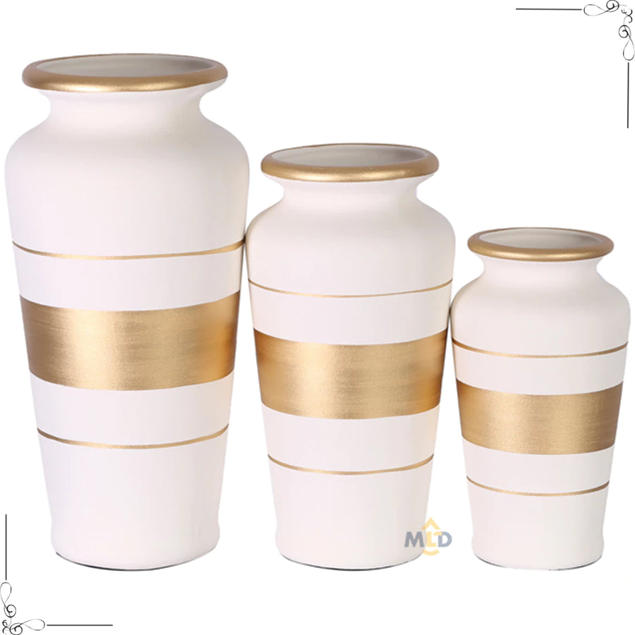 Vaso Cerâmico Grande para Decoração de Mesa