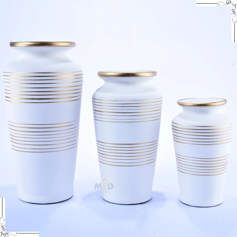 Vaso Cerâmico Grande para Decoração de Mesa
