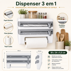 Beneficios e medidas do dispenser 3 em 1 para cozinha