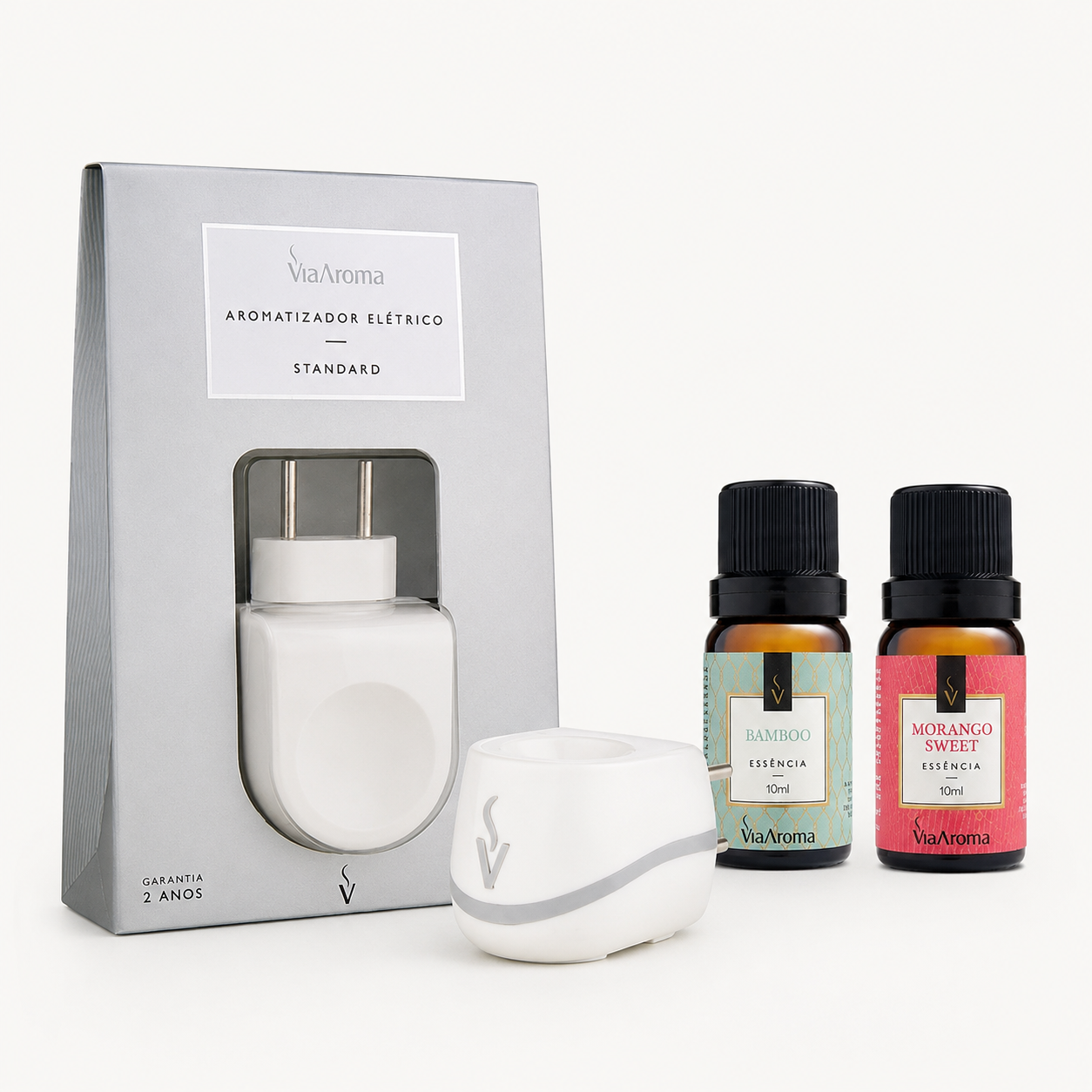 Aromatizador Elétrico com 2 Essências 10ml