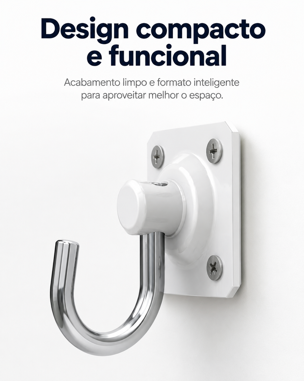 Gancho Removível Resistente Sem Furar para Casa