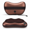 Almofada Massageadora Shiatsu 8 Bolas com Aquecimento para Pescoço, Costas e Lombar