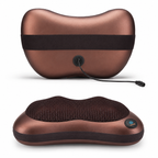 Almofada Massageadora Shiatsu 8 Bolas com Aquecimento para Pescoço, Costas e Lombar