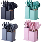 Kit de Utensílios de Cozinha Premium com Suporte