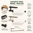 Beneficios e medidas do suporte porta papel toalha adesivo