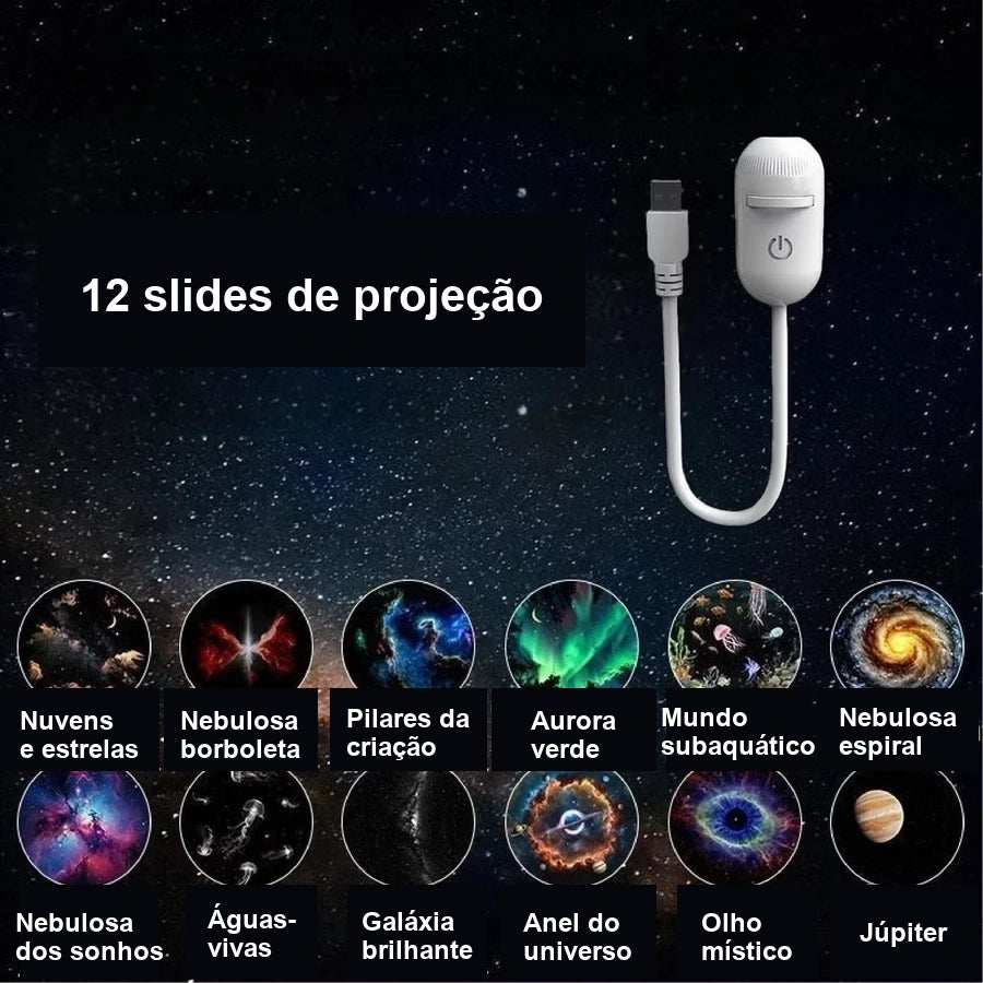 Variacao - Mini projetor + 12 slides